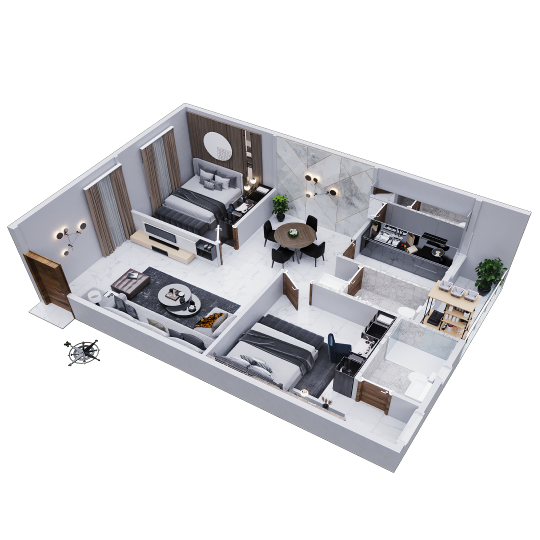 2 Bedrooms Bedrooms, ,2 BathroomsBathrooms,Apartment,Available Floor Plans,1631