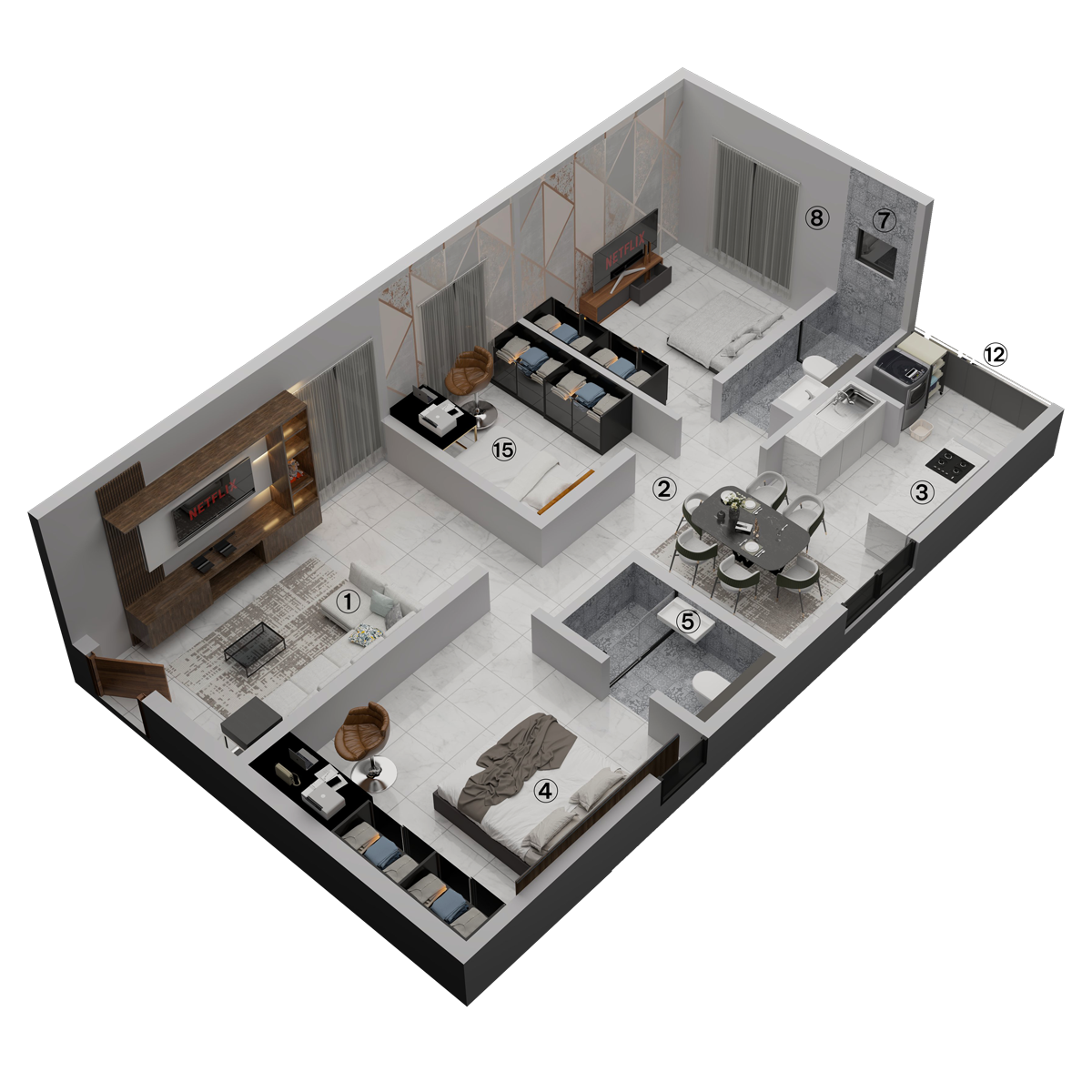 2 Bedrooms Bedrooms, ,2 BathroomsBathrooms,Apartment,Available Floor Plans,a049C0000009L6MQAU