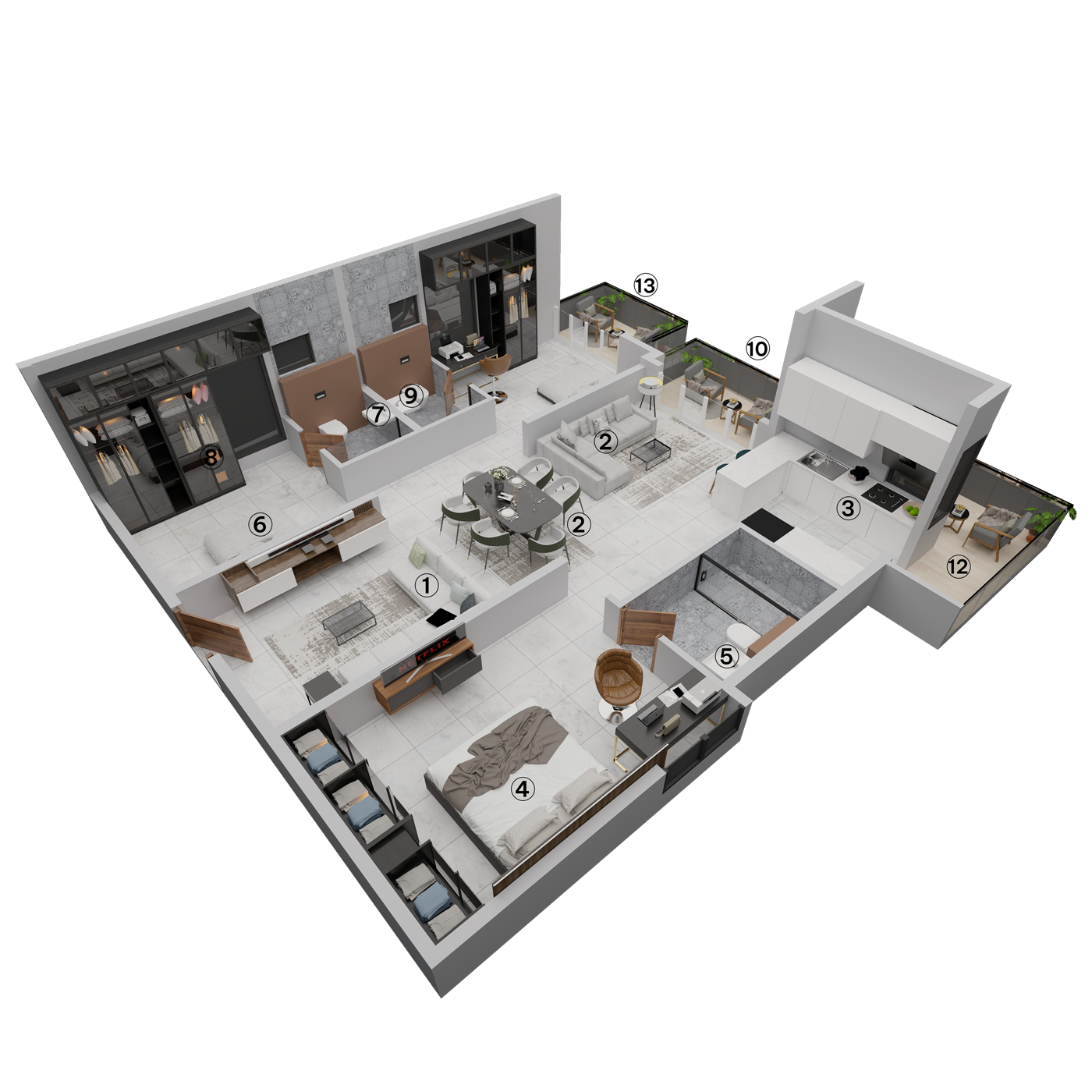 3 Bedrooms Bedrooms, ,3 BathroomsBathrooms,Apartment,Available Floor Plans,a049C0000009L7LQAU